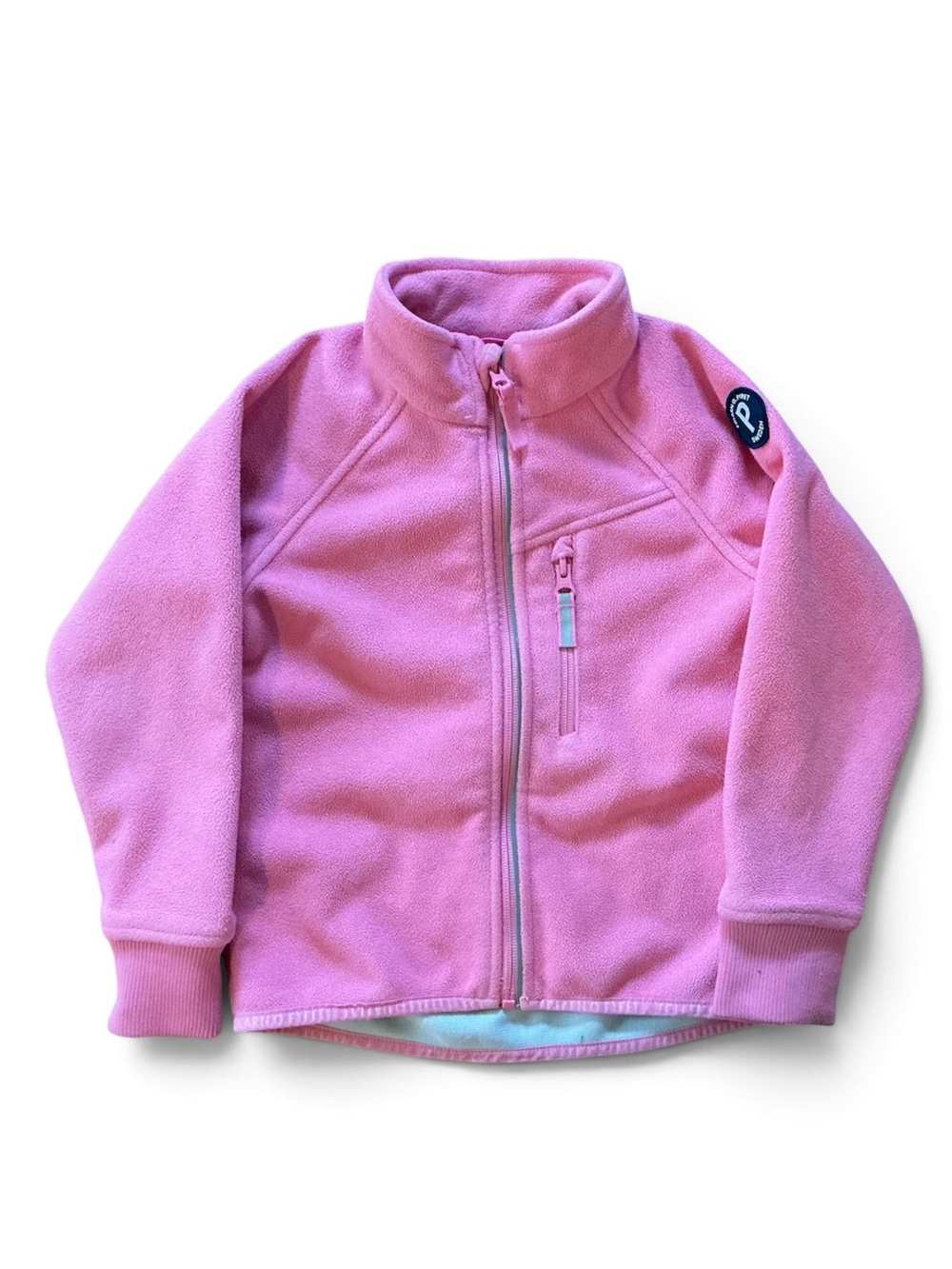 Polarn O. Pyret Pink Fleece Zip Jacket